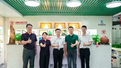 產(chǎn)學研促發(fā)展，廣科院教師一行蒞臨靈科超聲波交流
